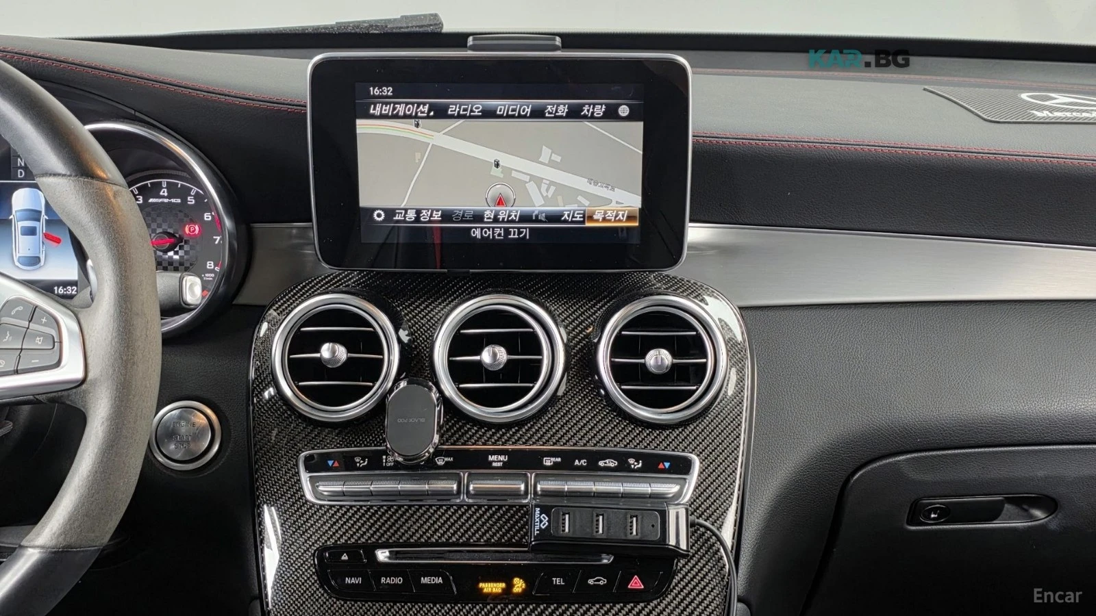 Mercedes-Benz GLC 43 AMG 4MATIC* BURMESTER* 360* ������* �������* HEADUP*  | Mobile.bg � ����������� 11