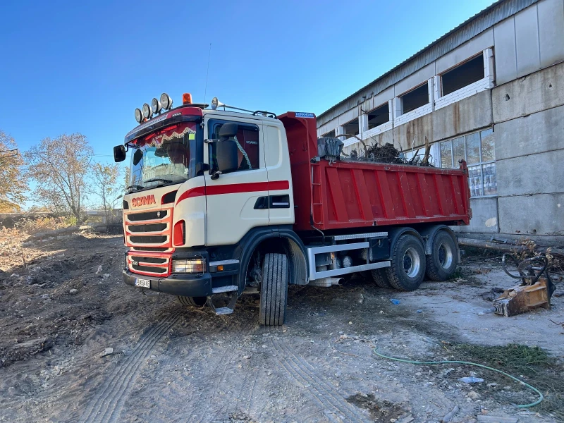 Scania G G440 самосвал+ влекач, снимка 1 - Камиони - 48485155