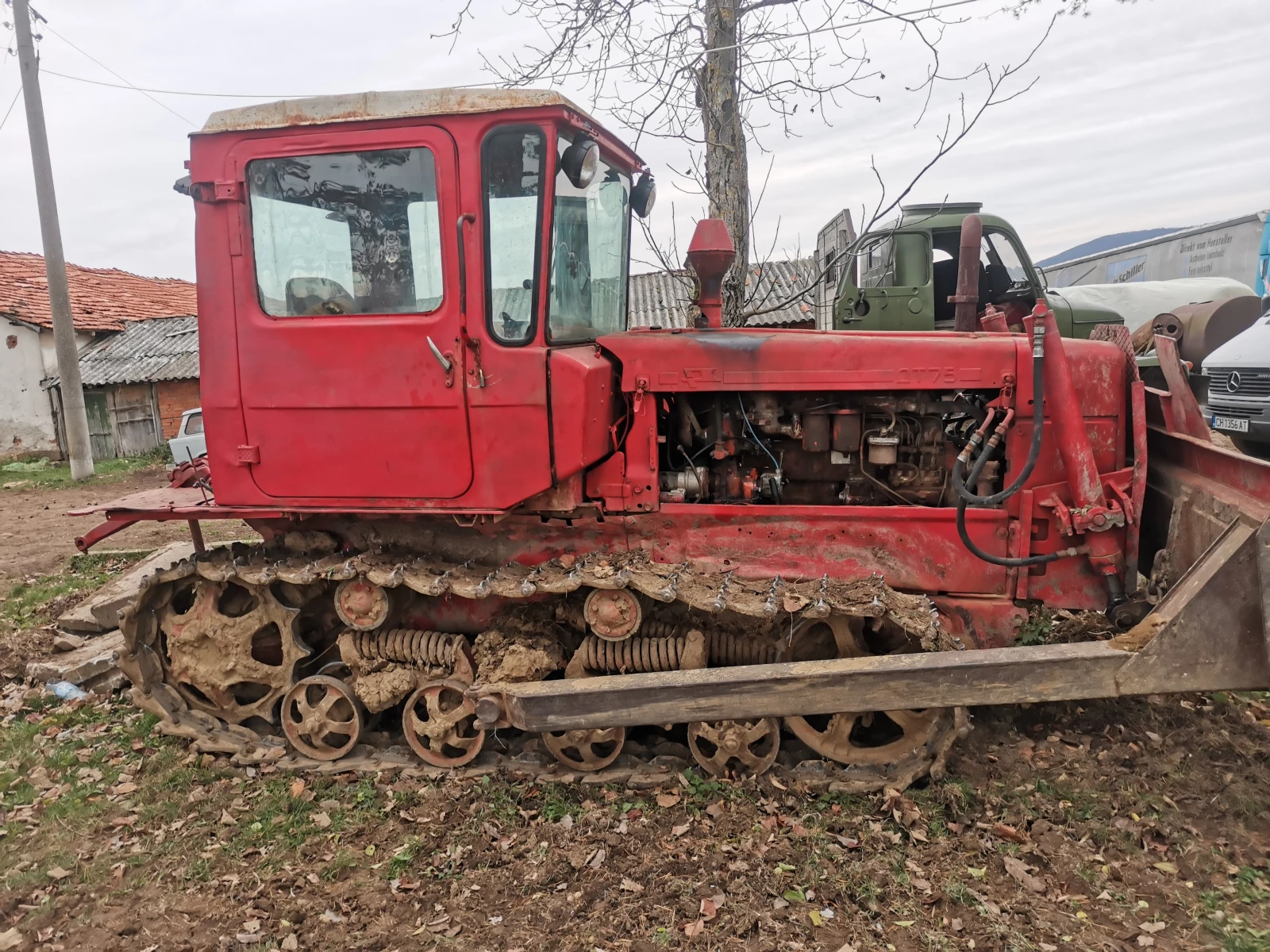 Булдозер Друга DT 75, снимка 5 - Индустриална техника - 54189577