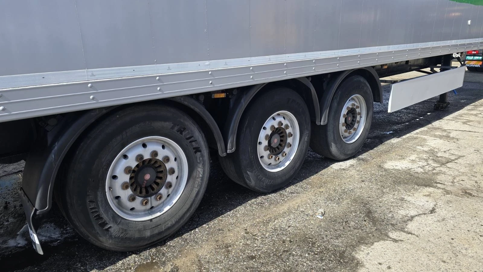 Полуремарке Reisch 92 куб./тара  7500 кг./ нов под, снимка 8 - Ремаркета - 53755622