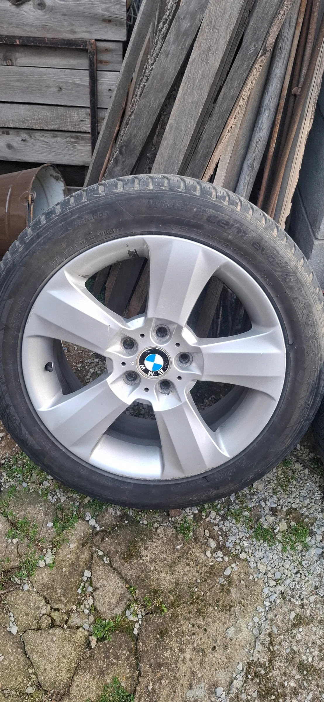 Гуми с джанти Hankook 235/50R18, снимка 5 - Гуми и джанти - 53850474