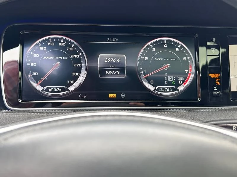 Mercedes-Benz S 63 AMG * ДИСТРОНИК  * ОБДУХВАНЕ * ОПЦИЯ ЗА ФИНАНСИРАНЕ, снимка 11 - Автомобили и джипове - 54983603