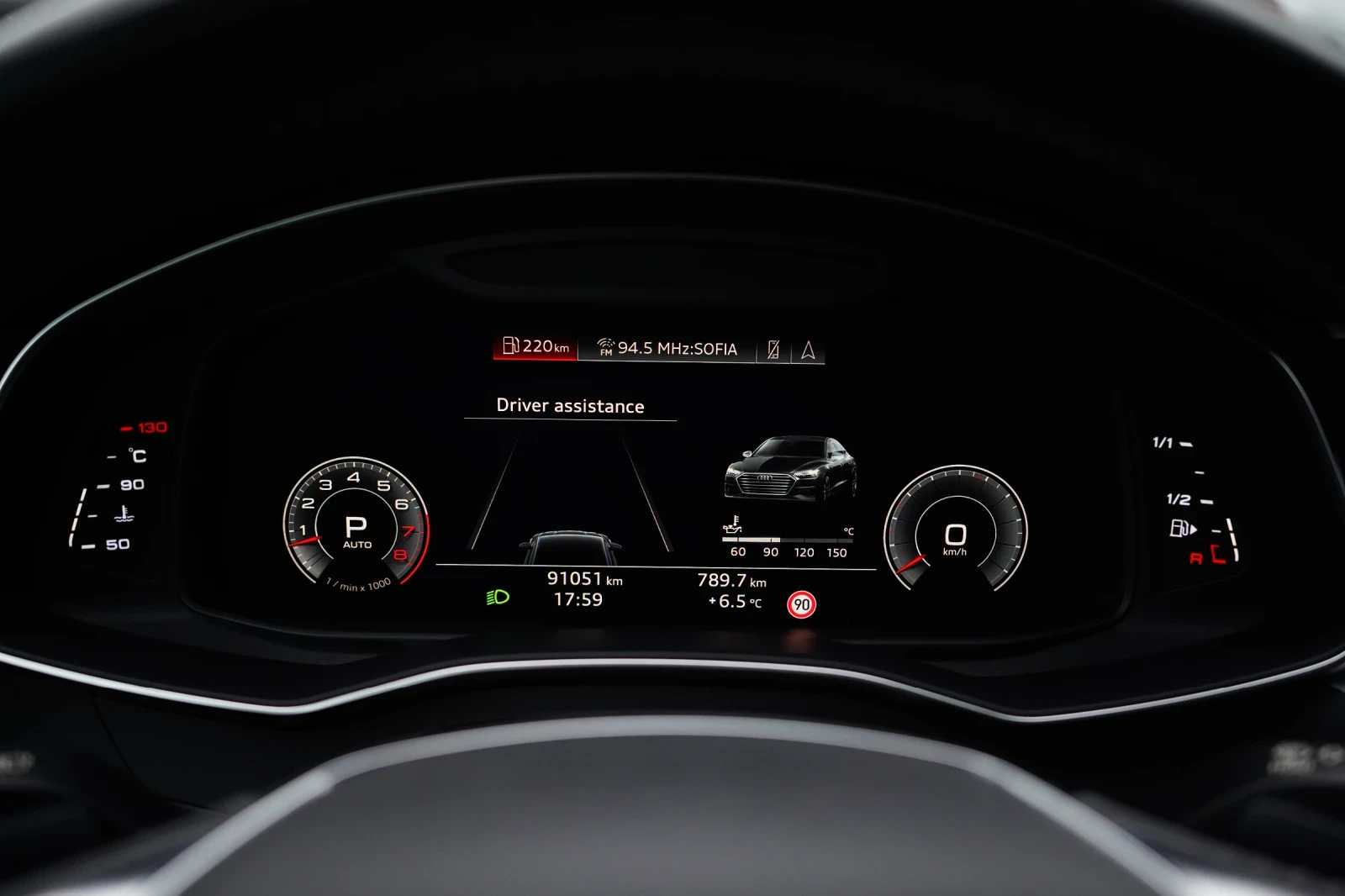 Audi A7 90К Км-S-LINE-MATRIX-DISTRONIC-3D B&O-Масаж-, снимка 15 - Автомобили и джипове - 53899856