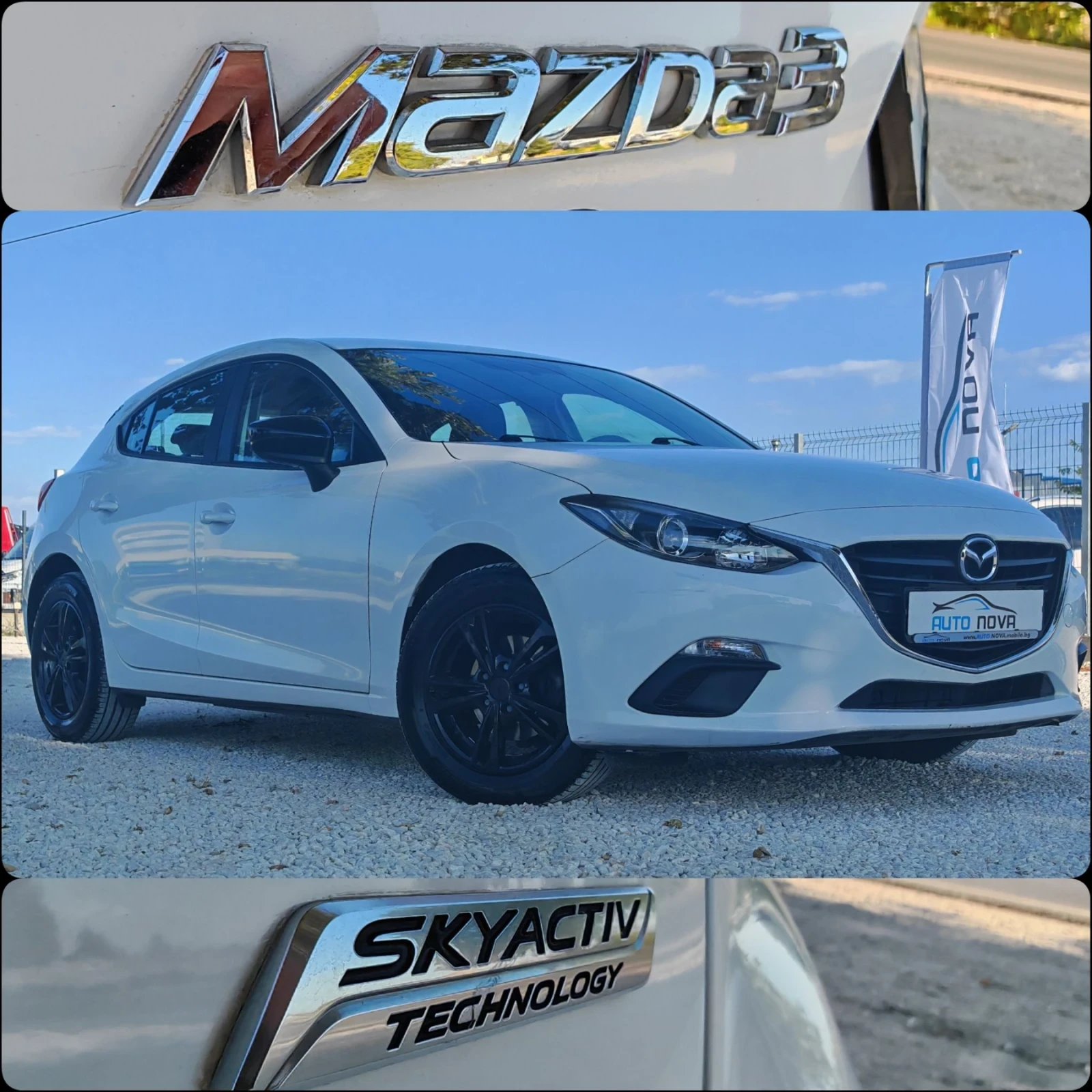 Mazda 3 1.5 БЕНЗИН 101 К.С. 159 000 КМ! НОВА!!!, снимка 17 - Автомобили и джипове - 55730067