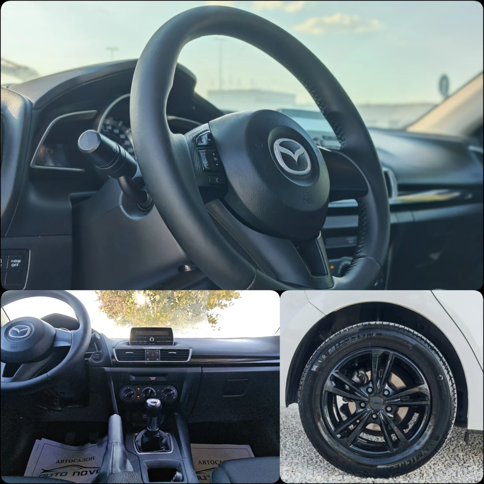 Mazda 3 1.5 БЕНЗИН 101 К.С. 159 000 КМ! НОВА!!!, снимка 14 - Автомобили и джипове - 55730067