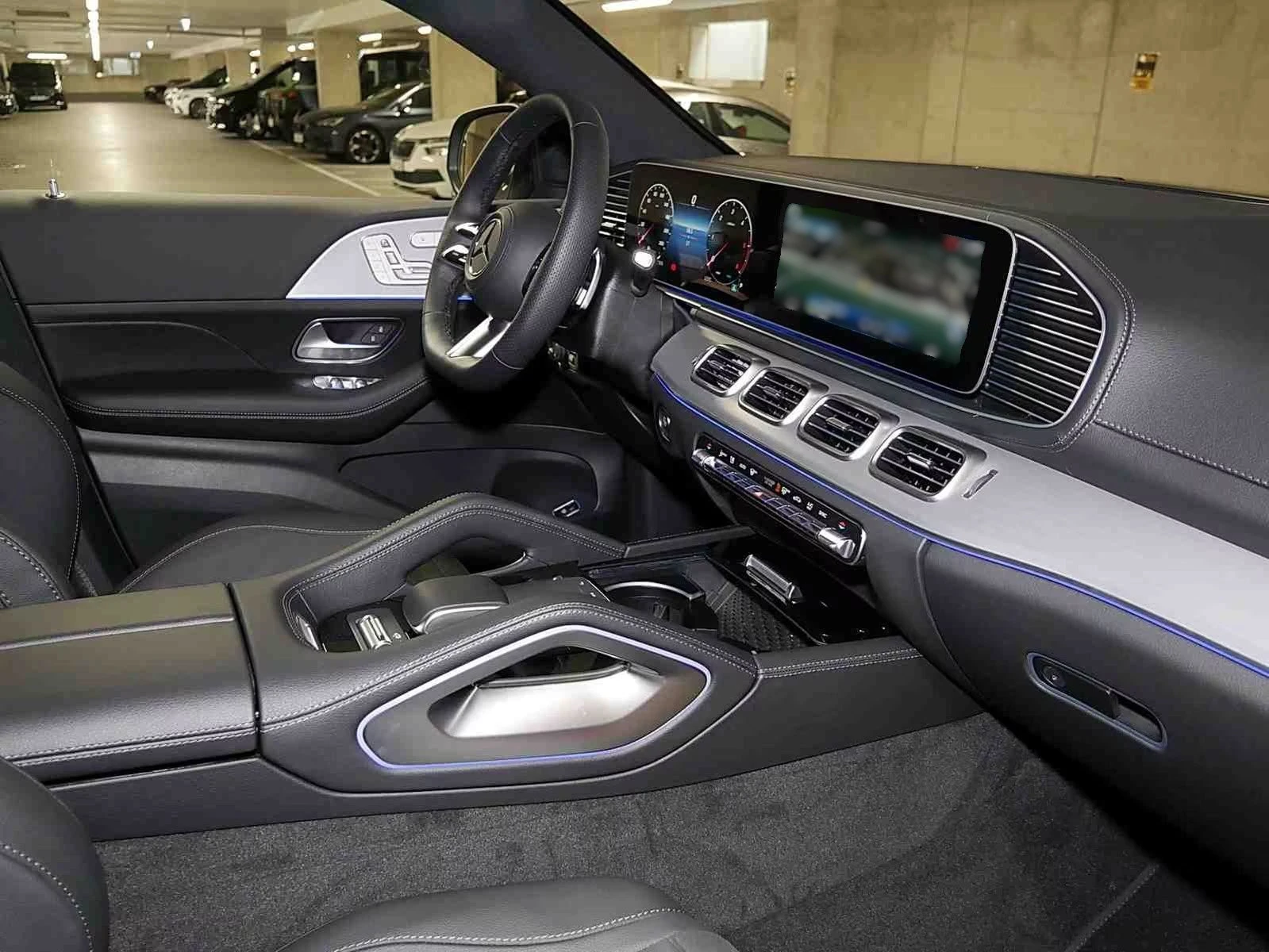 Mercedes-Benz GLE 450 d / COUPE/ AMG/ NIGHT/ BURM/ PANO/ 360/ MULTIBEAM/, снимка 12 - Автомобили и джипове - 55786646