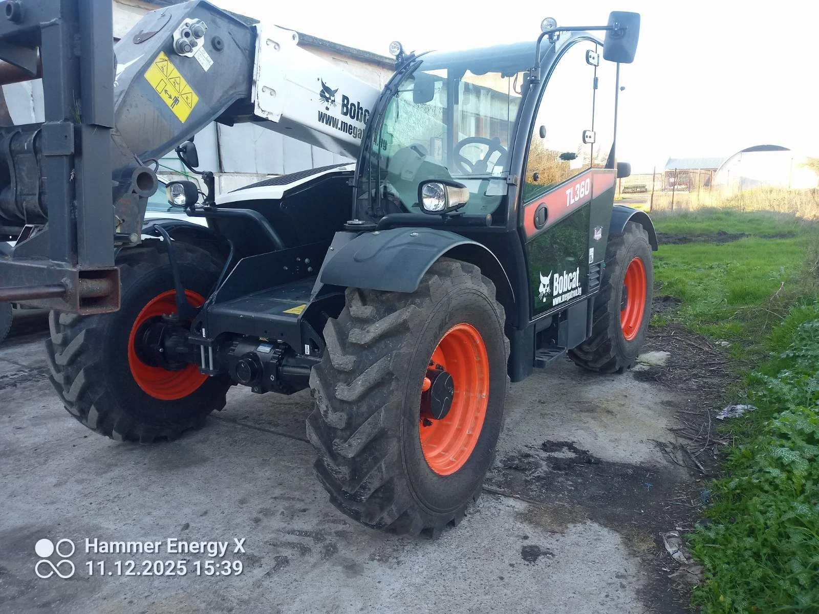 Телескопичен товарач Bobcat TL 360, снимка 2 - Селскостопанска техника - 55133319