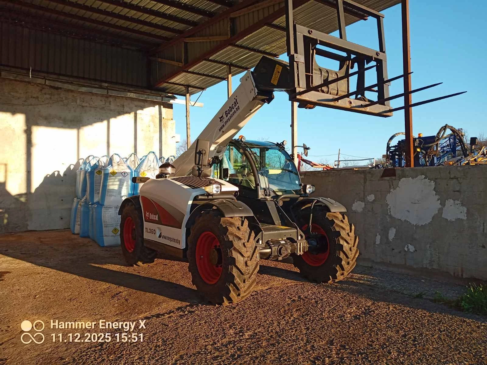 Телескопичен товарач Bobcat TL 360, снимка 14 - Селскостопанска техника - 55133319