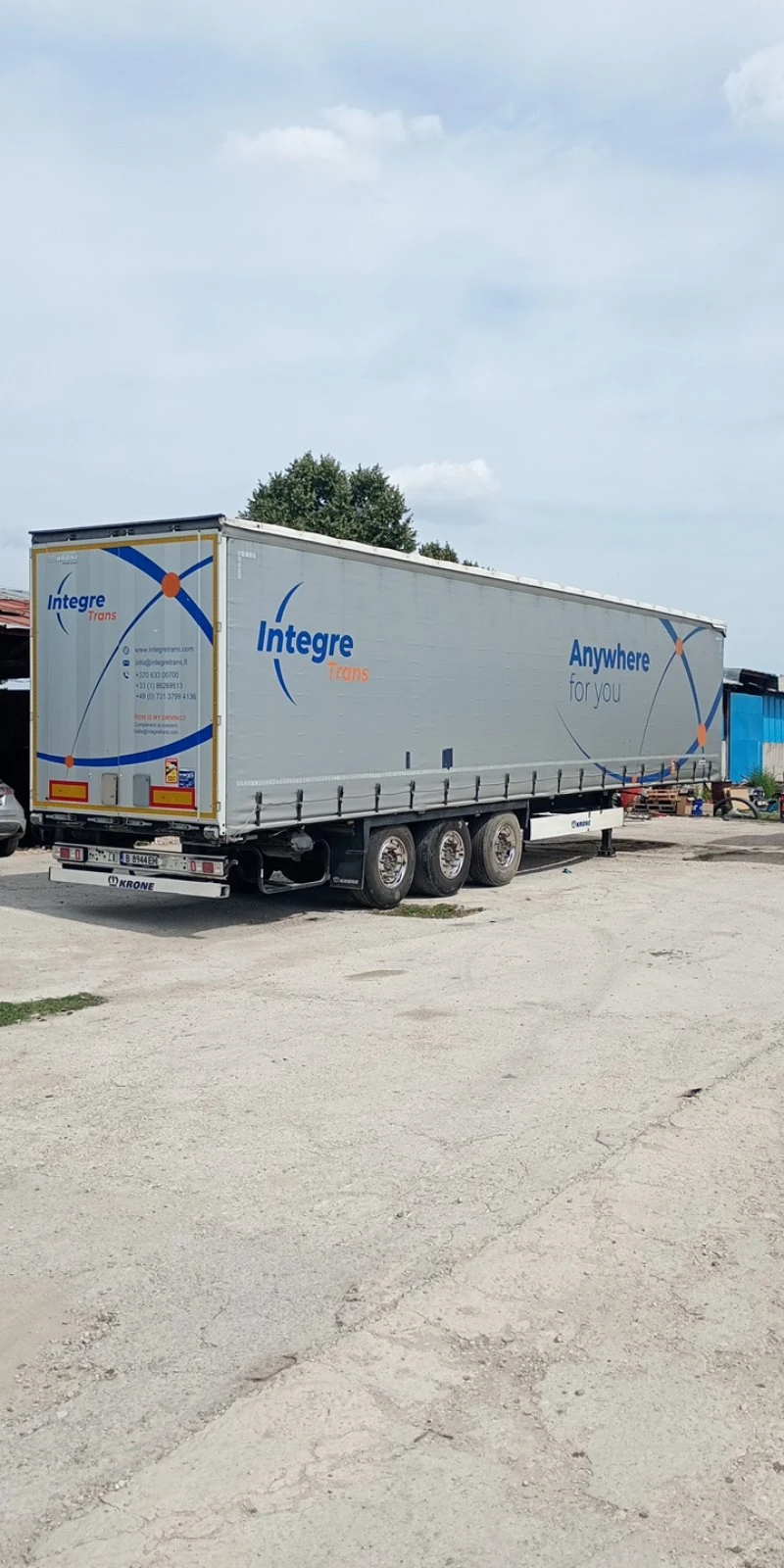 Полуремарке Krone SD, снимка 3 - Ремаркета - 55881434