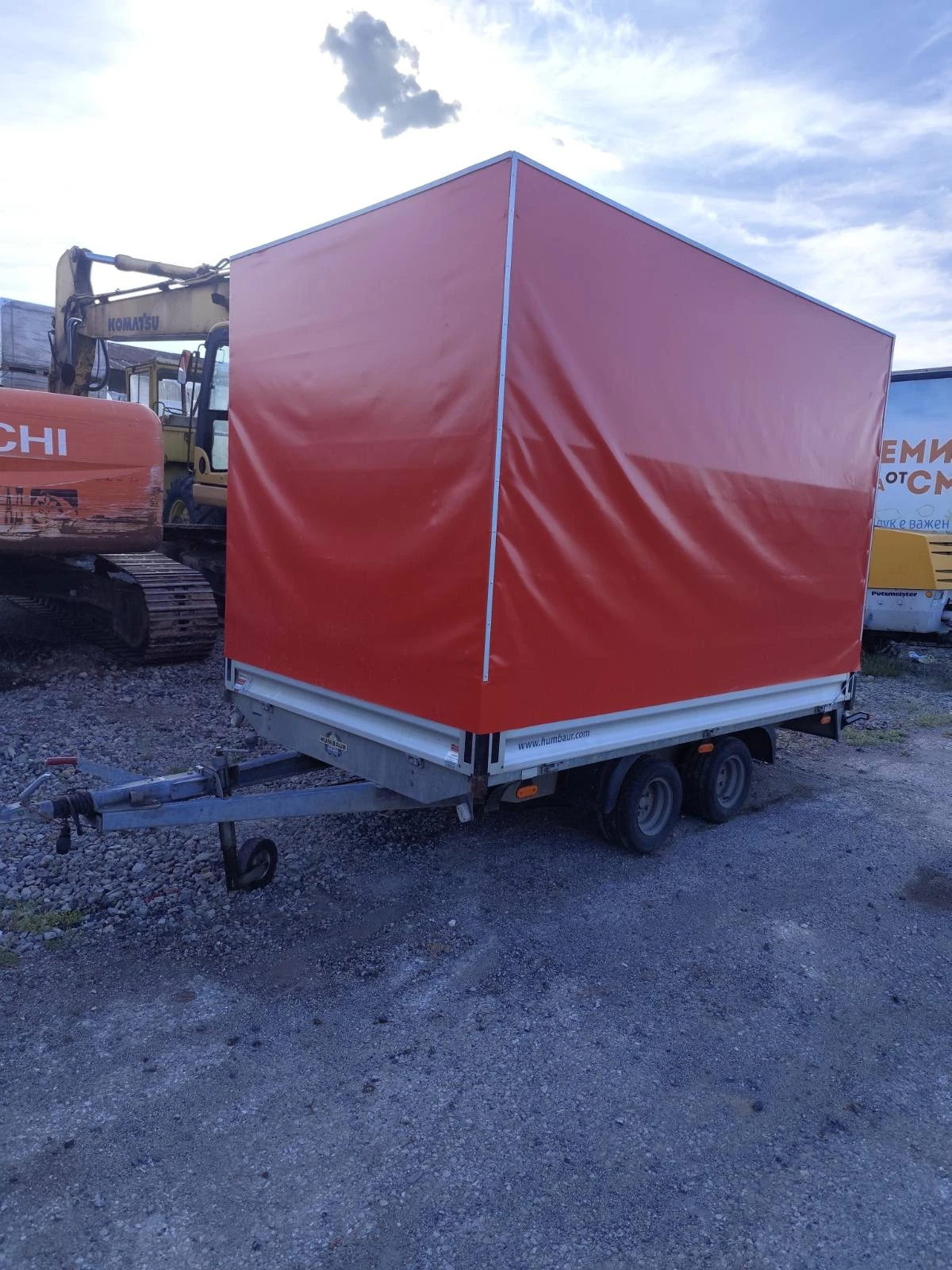 За автомобил Humbaur, снимка 4 - Ремаркета - 54635076