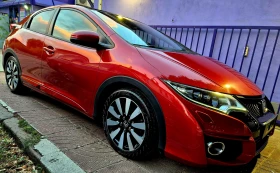 Honda Civic 1.6d-Executive-нави-кожа-верига-6speed-нов, снимка 5