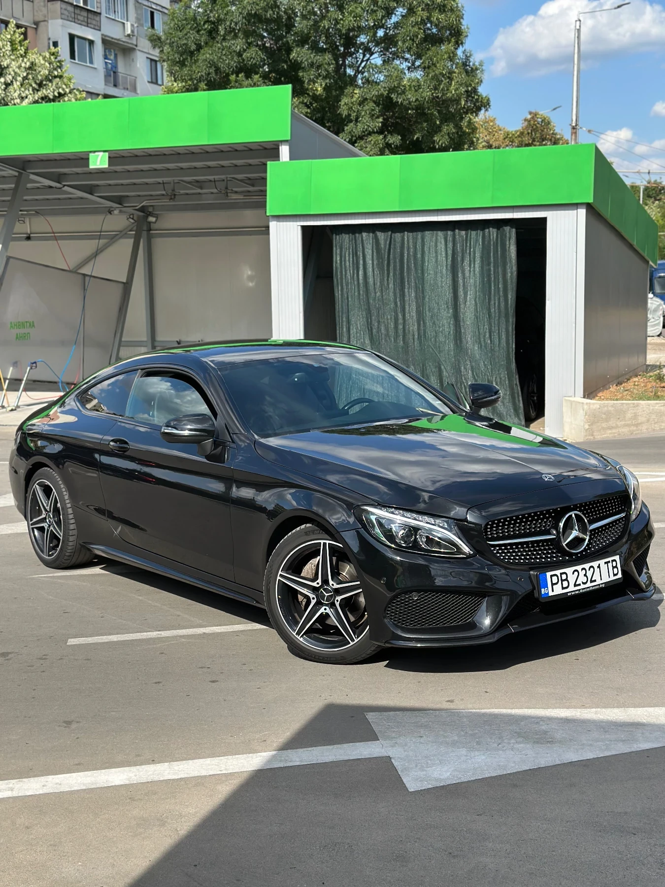 Mercedes-Benz C 220 9G-Tr Full AMG NIGHT PACKAGE/ Burmester, снимка 1
