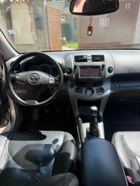 Toyota Rav4 Нави, кожа, 6 скорости,  D-4D 136кс, снимка 8