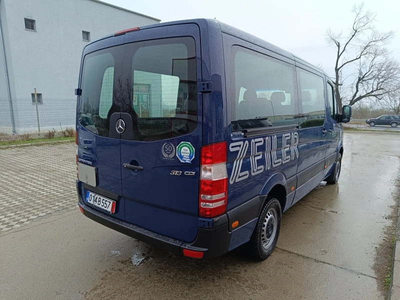 Mercedes-Benz Sprinter 313cdi 9места КЛИМА ПЕЧКА, снимка 5 - Бусове и автобуси - 44568913