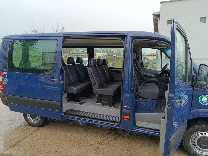 Mercedes-Benz Sprinter 313cdi 9места КЛИМА ПЕЧКА, снимка 6 - Бусове и автобуси - 44568913