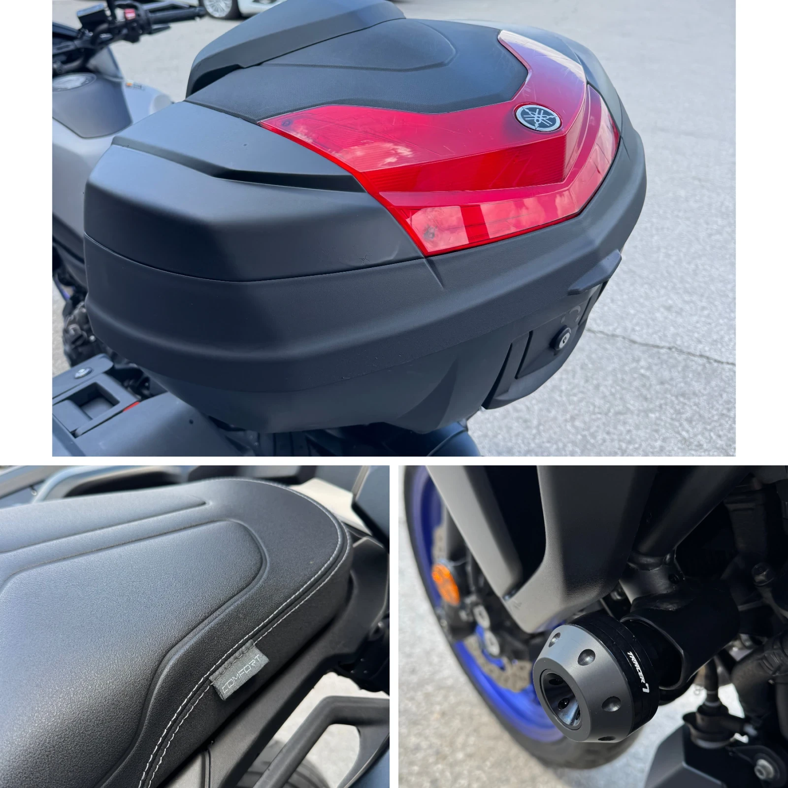 Yamaha Mt-07 TRACER-3 КУФАРА-26000км, снимка 15 - Мотоциклети и мототехника - 54968164