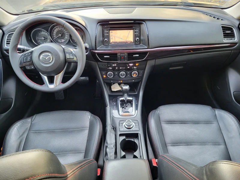 Mazda 6 2.2TURBODIZEL-LUXURY, снимка 11 - Автомобили и джипове - 46995386