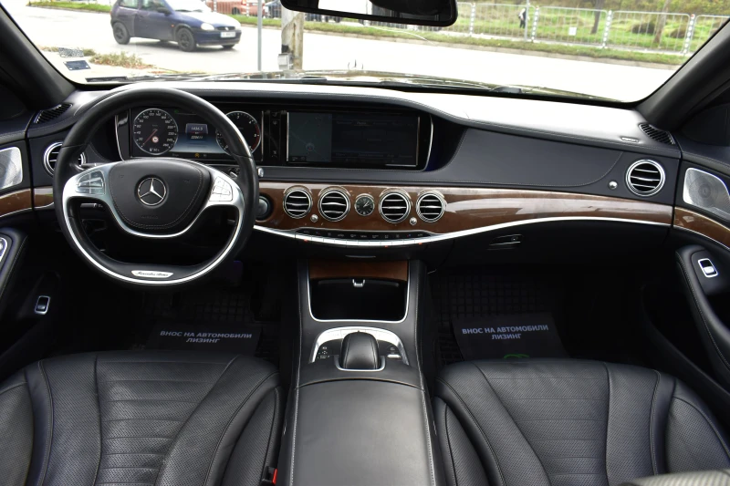 Mercedes-Benz S 350 AMG-PACK* ПОДГРЕВ* ОБДУХВАНЕ* ПАНОРАМА* LINE-ASSIS, снимка 12 - Автомобили и джипове - 52308133