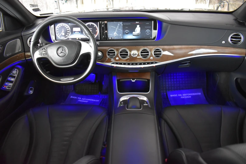 Mercedes-Benz S 350 AMG-PACK* ПОДГРЕВ* ОБДУХВАНЕ* ПАНОРАМА* LINE-ASSIS, снимка 15 - Автомобили и джипове - 52308133