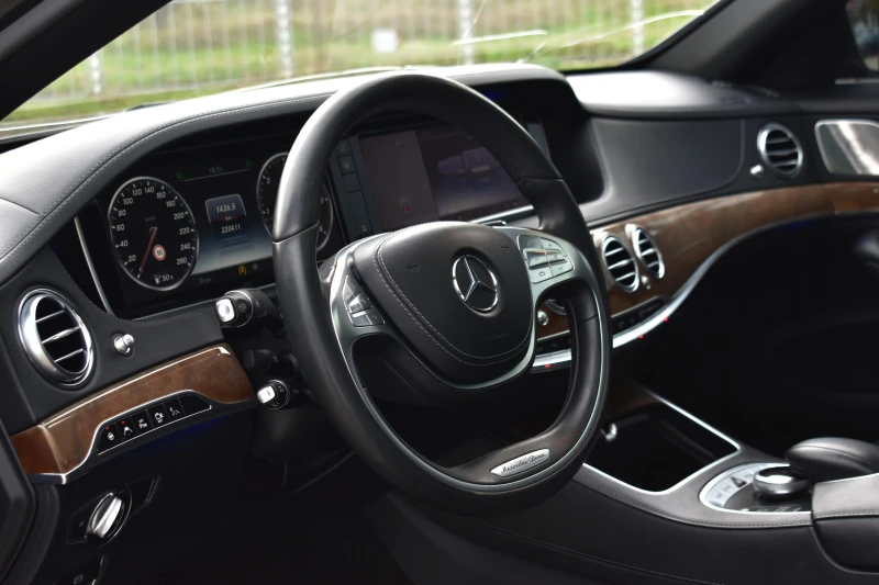 Mercedes-Benz S 350 AMG-PACK* ПОДГРЕВ* ОБДУХВАНЕ* ПАНОРАМА* LINE-ASSIS, снимка 7 - Автомобили и джипове - 52308133