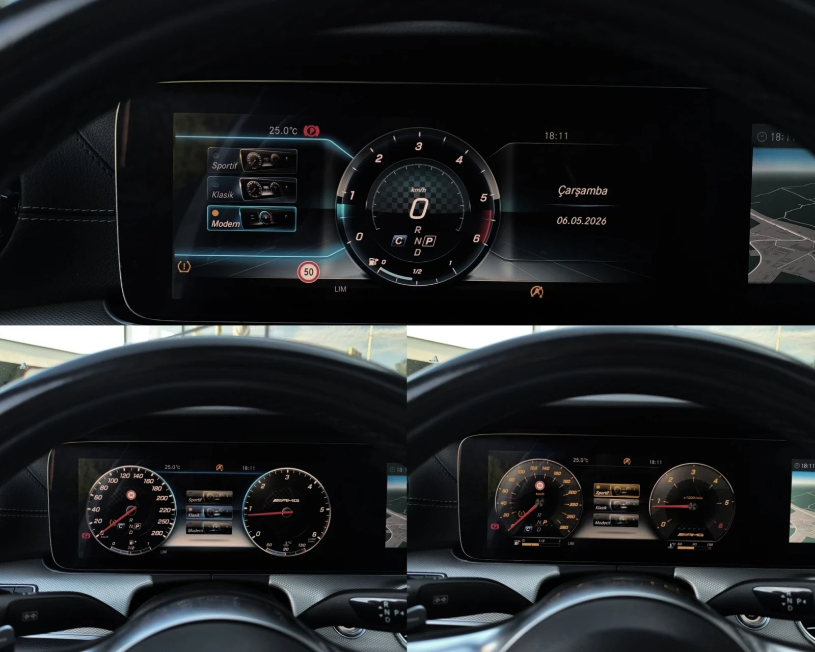 Mercedes-Benz E 300 D AMG-LINE 6.3 ГЕРМАНИЯ FULL, снимка 12 - Автомобили и джипове - 54444063