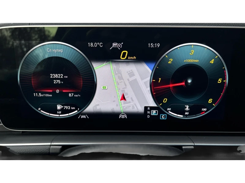 Mercedes-Benz GLS 400 Месечна вноска от 2694 лв., снимка 14 - Автомобили и джипове - 52465224