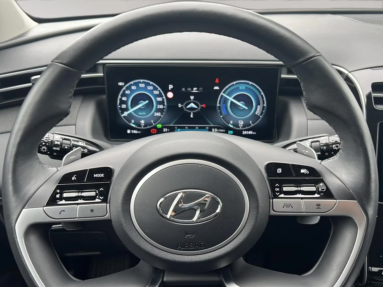 Hyundai Tucson 1.6PHEV/265HP/ГАРАНЦИЯ/PRIME/360/NAVI/ACC/666v - изображение 7