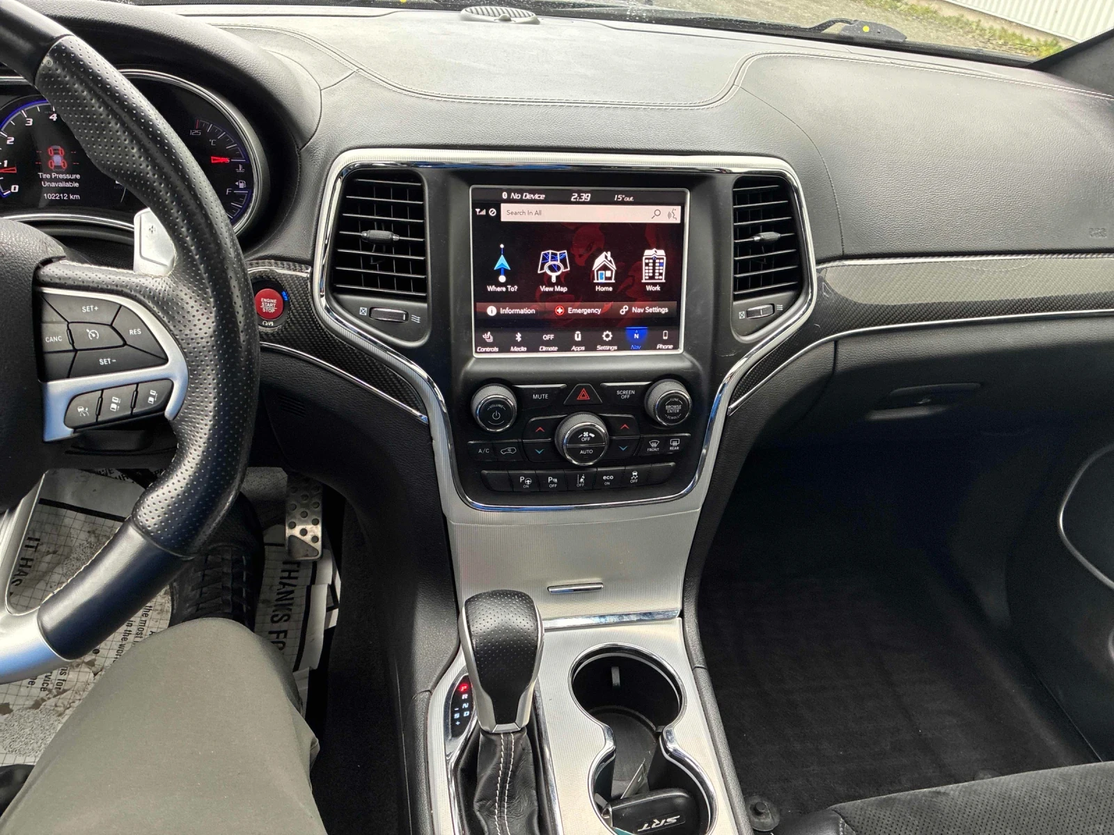 Jeep Grand cherokee SRT 6.4 * CARFAX * ДИСТРОНИК * ПАНОРАМА * CARFAX *, снимка 7 - Автомобили и джипове - 54702696