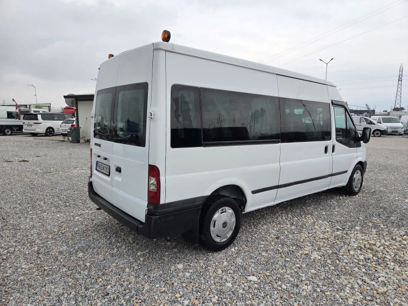 Ford Transit 2.2 TDCi, Макси, Пътнически, 9 местен, Клима, Печк, снимка 5 - Бусове и автобуси - 52100101