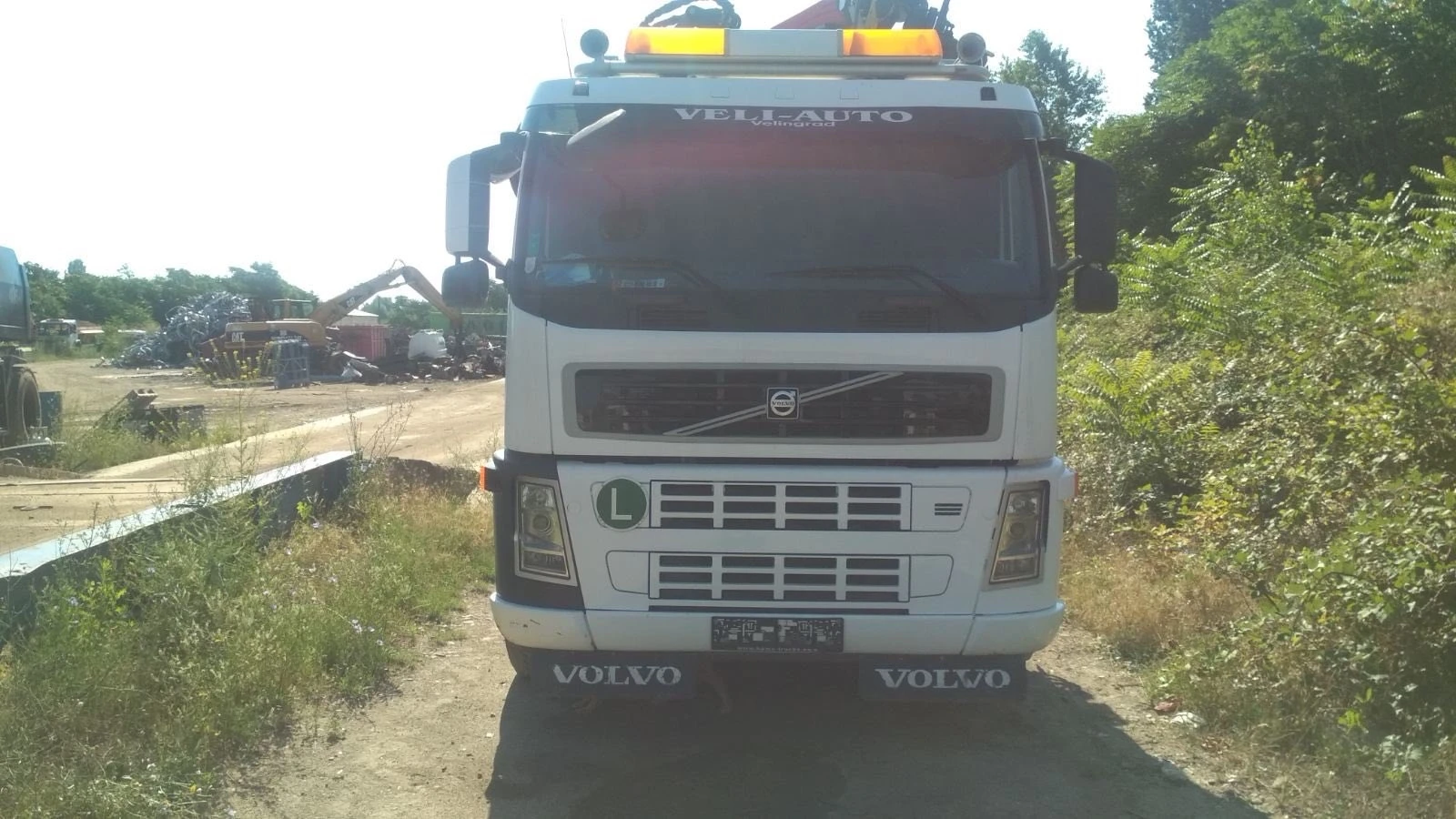 Volvo F мултилифт с кран и грайфер за скрап, снимка 1