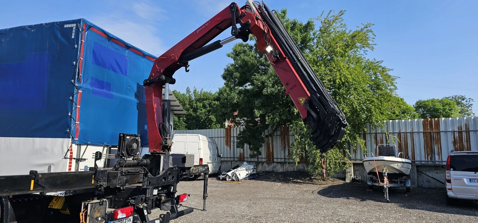 Man Tgm 18.340 кран 15м, снимка 10 - Камиони - 54774685