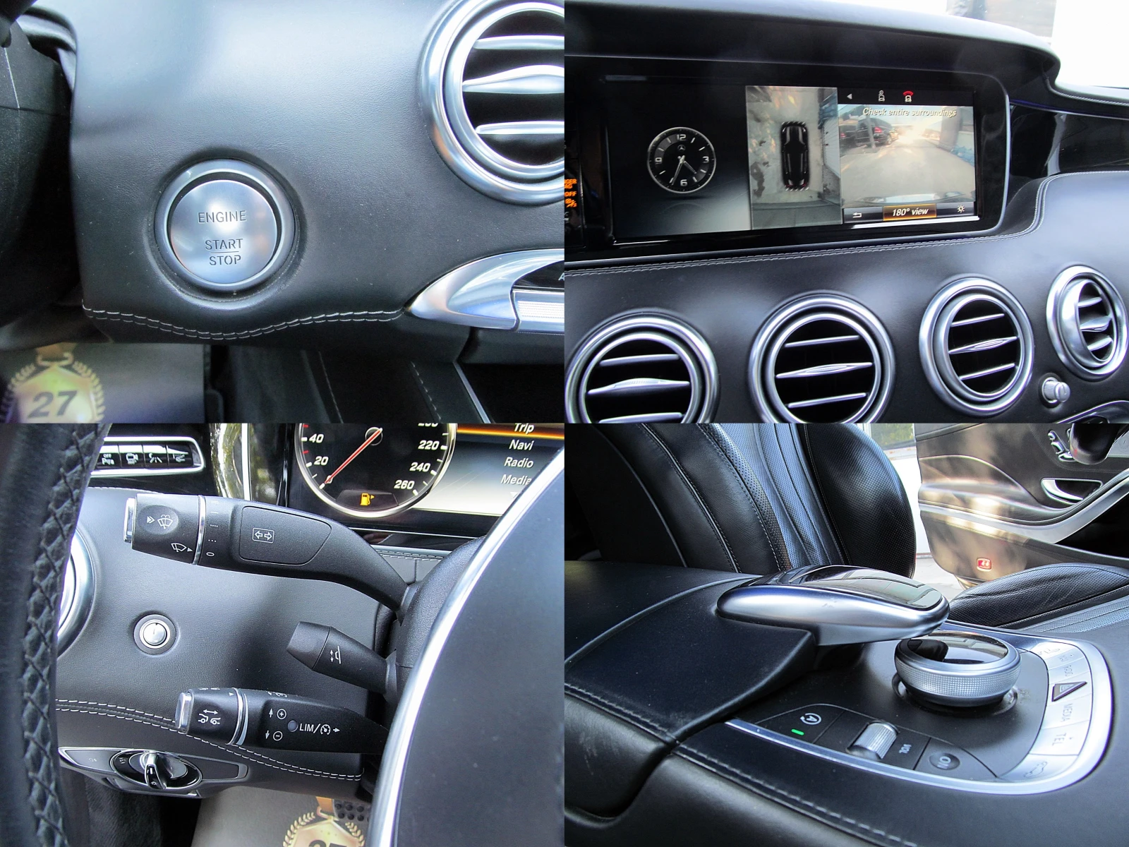 Mercedes-Benz S 500 4-MATIC/ DESIGNO/PANORAMA/AMG-6.3/ EDITION/ | Mobile.bg   16