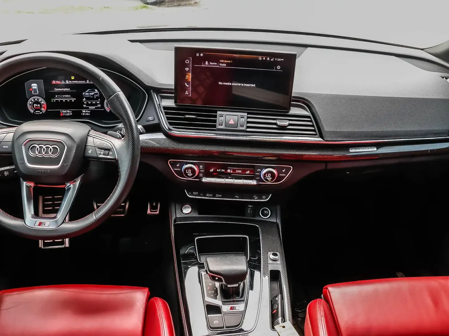 Audi SQ5 MATRIX* ПАНОРАМА* КАМЕРА* LANE* ASSIST* , снимка 5 - Автомобили и джипове - 55789154