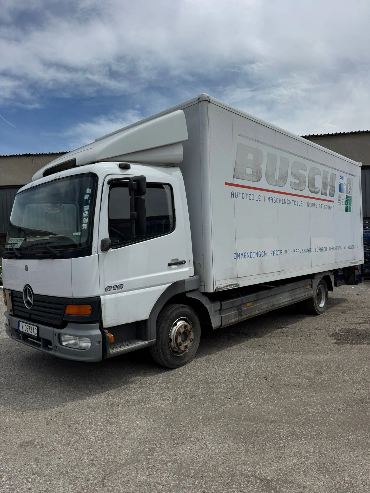 Mercedes-Benz Atego Atego 818 4x2, снимка 2 - Камиони - 54593782