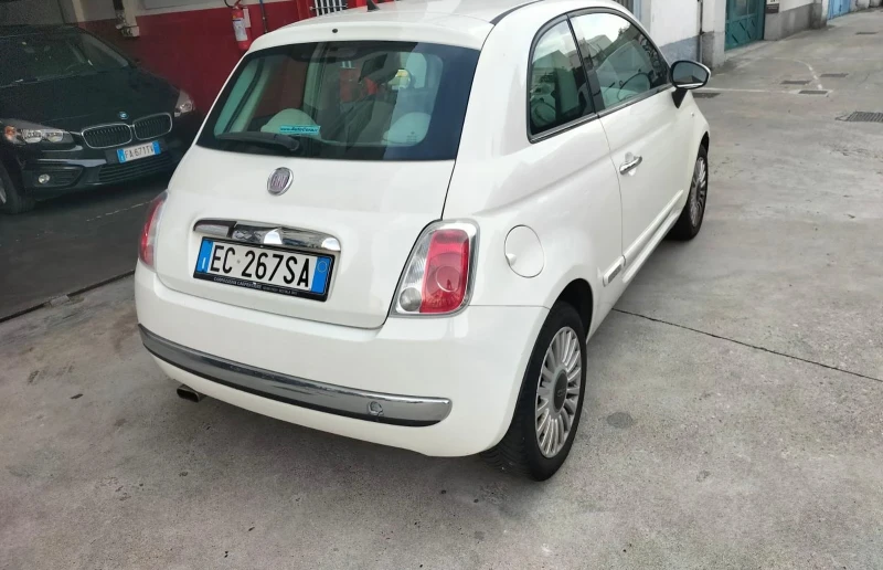 Fiat 500 12i/69kc, бензин, климатик, панорама , снимка 4 - Автомобили и джипове - 47234817