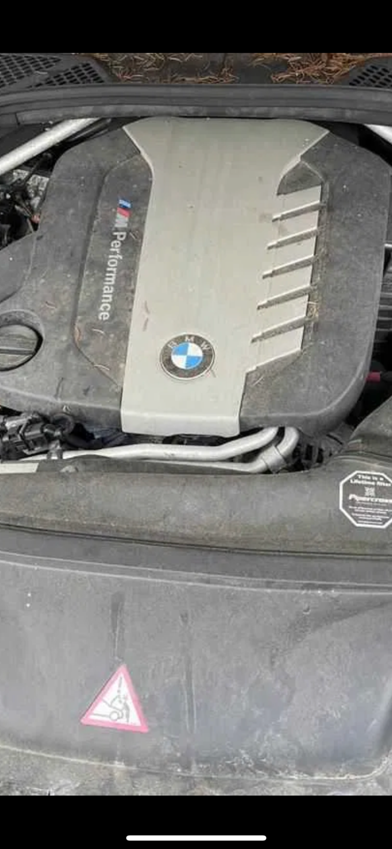 BMW X6 M50D Двигател