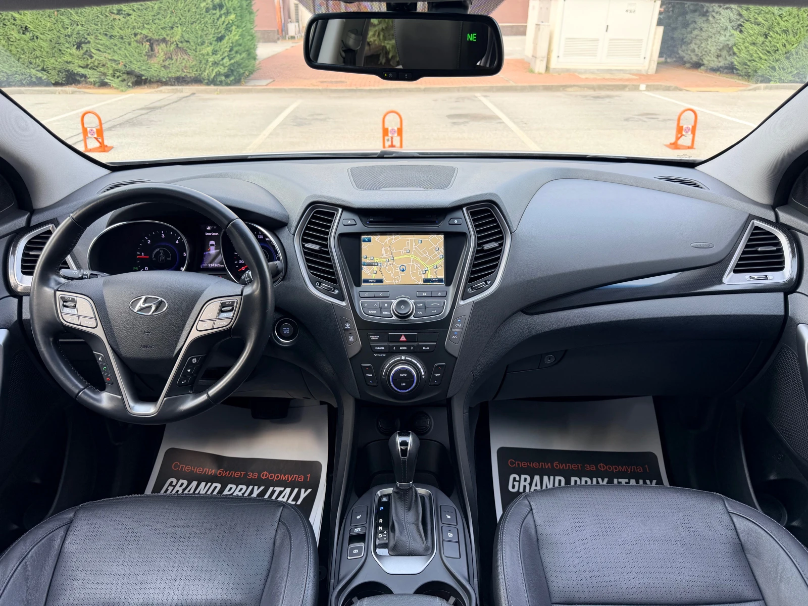 Hyundai Santa fe 2.2CRDI PANORAMA NAVI KOJA PODGREV KEYLESS-GO, снимка 11 - Автомобили и джипове - 56182142