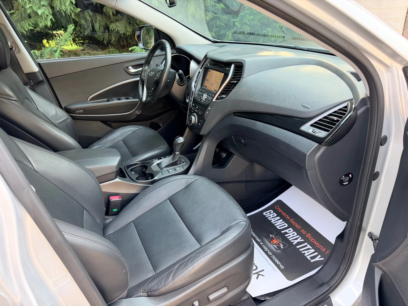 Hyundai Santa fe 2.2CRDI PANORAMA NAVI KOJA PODGREV KEYLESS-GO, снимка 12 - Автомобили и джипове - 56182142