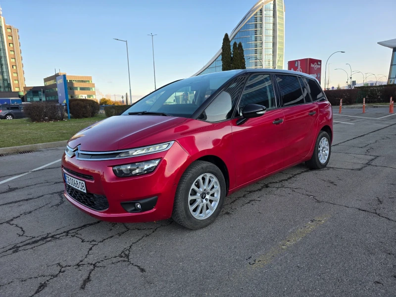 Citroen Grand C4 Picasso 1.6 Blue HDI 7-местен обслужен , снимка 12 - Автомобили и джипове - 53134035