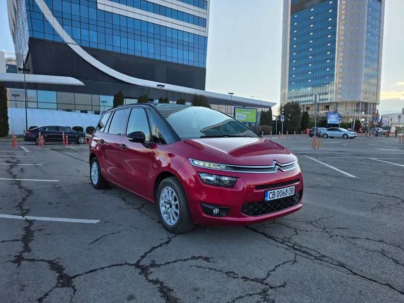 Citroen Grand C4 Picasso 1.6 Blue HDI 7-местен обслужен , снимка 14 - Автомобили и джипове - 53134035