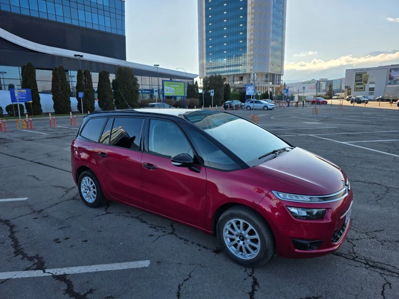Citroen Grand C4 Picasso 1.6 Blue HDI 7-местен обслужен , снимка 8 - Автомобили и джипове - 53134035
