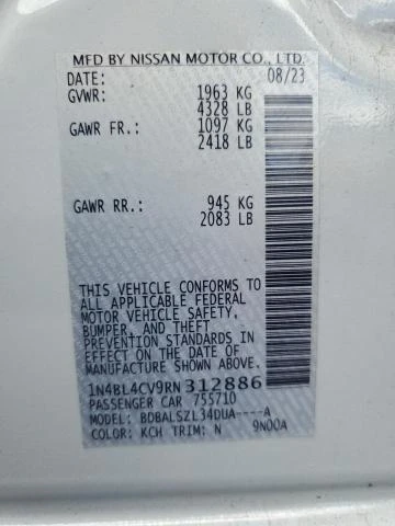 Nissan Altima 2.5L 4 Front-wheel Drive, снимка 6 - Автомобили и джипове - 52934755