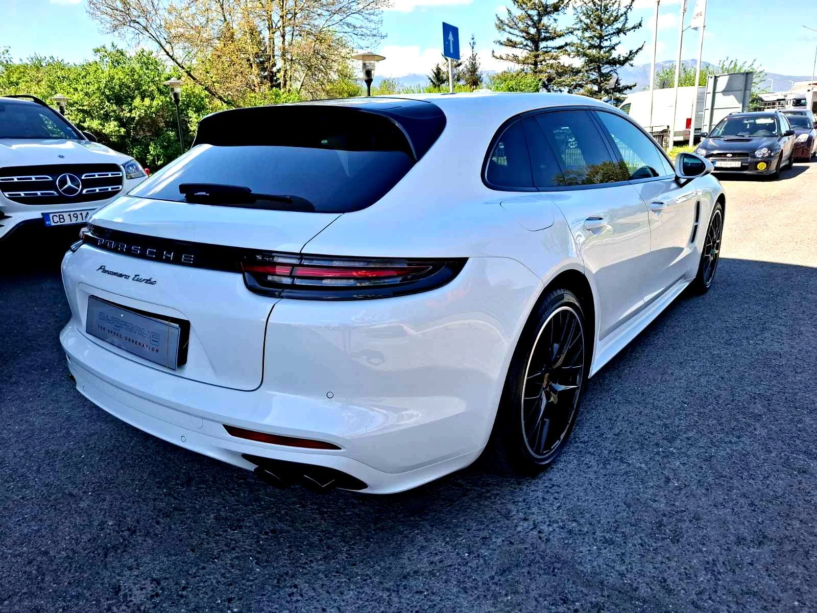 Porsche Panamera Turbo Sport Turismo - Сервизна история! - изображение 7