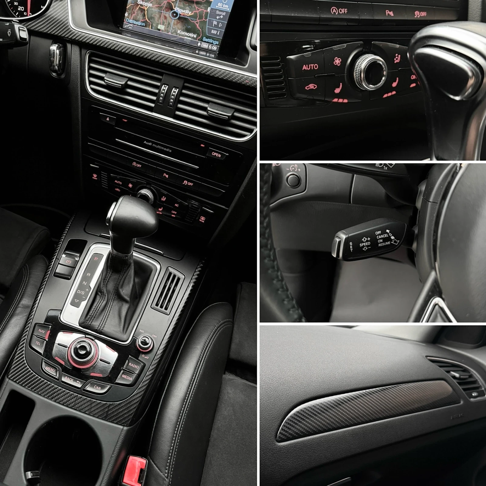 Audi A4 3.0TDI/ QUATTRO/ CARBON/ Bi-Xenon/ LED/ NaVi | Mobile.bg   11