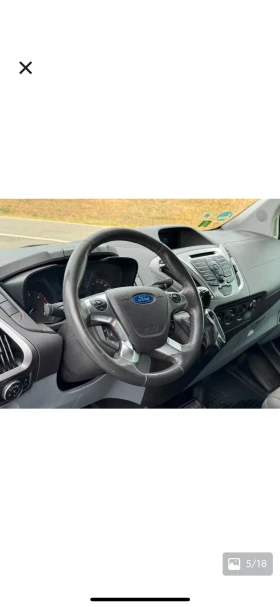 Ford Transit Custom 2.2TDCi, Клима.8+ 1.Нов внос от Германия, снимка 5