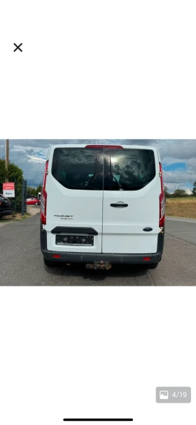 Ford Transit Custom 2.2TDCi, Клима.8+ 1.Нов внос от Германия, снимка 3