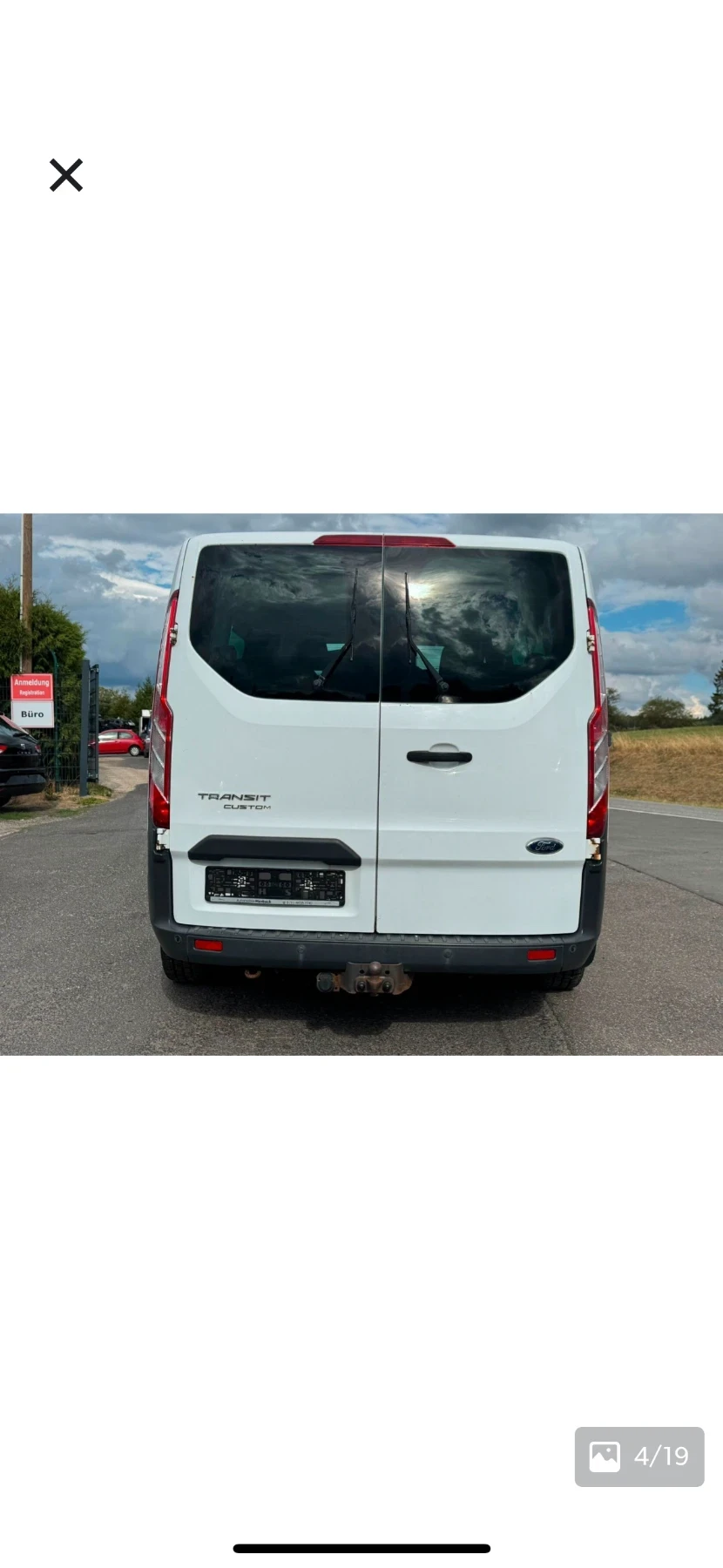 Ford Transit Custom 2.2TDCi, Клима.8+ 1.Нов внос от Германия, снимка 3 - Бусове и автобуси - 55985151