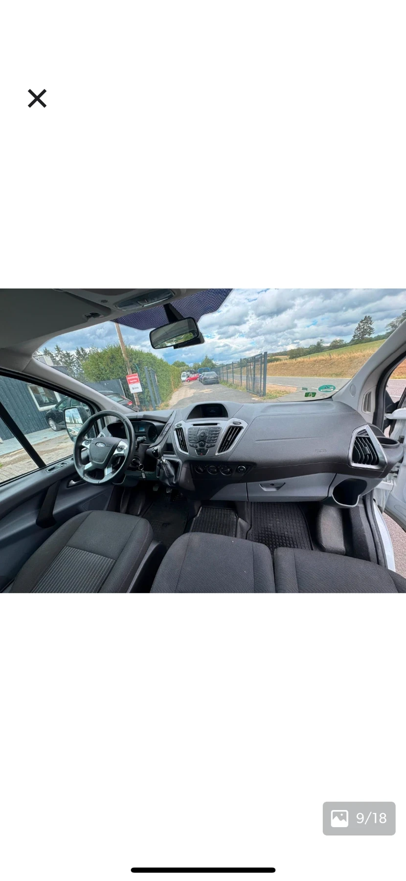 Ford Transit Custom 2.2TDCi, Клима.8+ 1.Нов внос от Германия, снимка 4 - Бусове и автобуси - 55985151