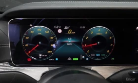 Mercedes-Benz E 350 AMG* LINE* 4MATIC* BURMESTER* ДИСТРОНИК* ХЕДЪП* 36, снимка 13