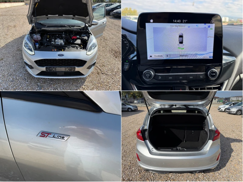 Ford Fiesta ST Line/1.0i/Service book/Nav/LED/PDC/Euro6, снимка 14 - Автомобили и джипове - 47977535